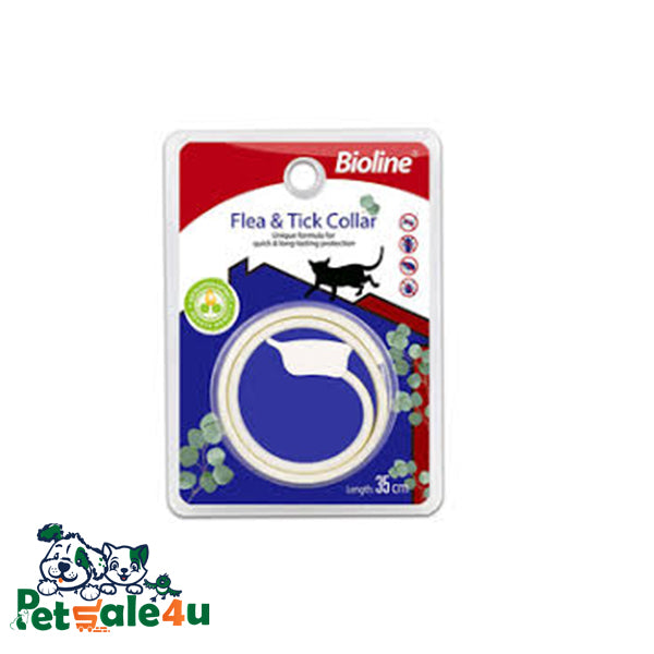 طوق البراغيث والقراد للقطط - نكهة الليمون 35 سم