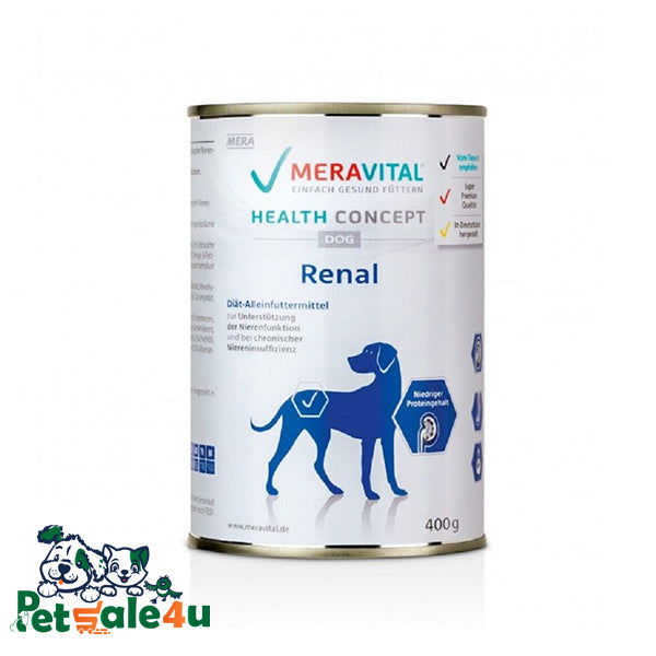 طعام رطب ميرافيتال لصحة الكلى للكلاب من ميرا - 400 جرام