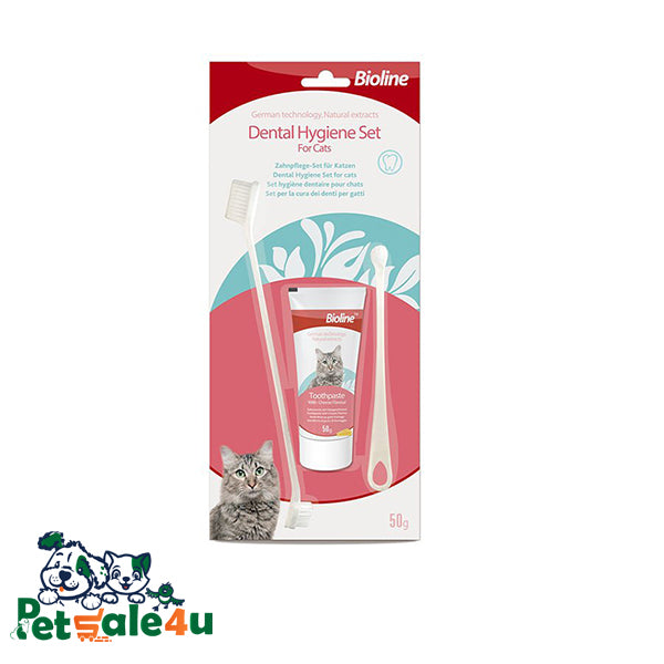 مجموعة نظافة الأسنان للقطط 50 جرام
