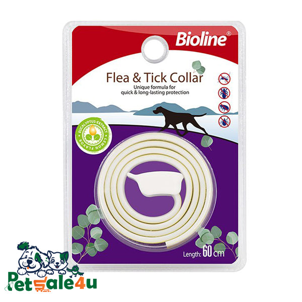 طوق البراغيث والقراد للكلاب بنكهة الليمون 60 سم