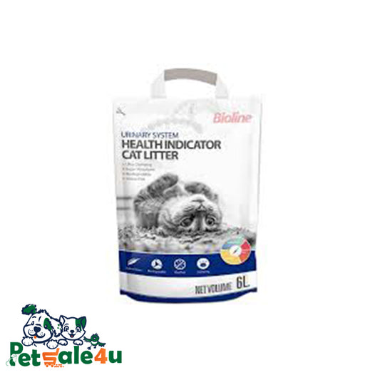 فضلات القطط - مؤشر صحة الجهاز البولي - فضلات القطط 6 لتر