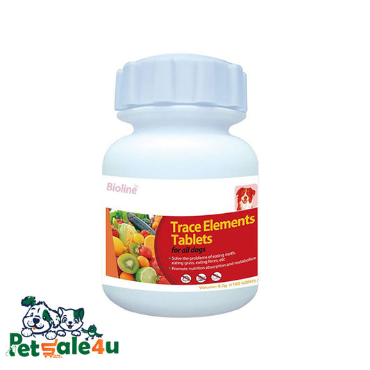 تغذية الحيوانات الأليفة - أقراص العناصر النادرة 160/قرص