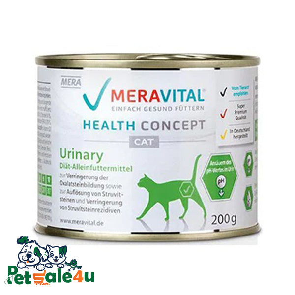 طعام رطب ميرافيتال  لصحة المسالك البولية للقطط من ميرا - 200 جرام