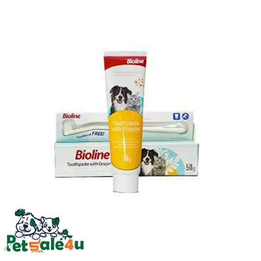 معجون أسنان للحيوانات الأليفة - معجون أسنان بالإنزيم 50 جرام